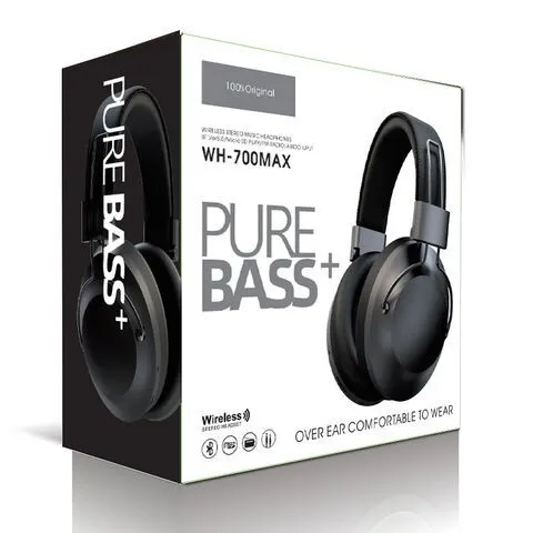 CASQUE SANS FIL NIA WH-700BT - BLUETOOTH - RADIO FM - MICRO SD - MICRO - PC / SMARTPHONE / TABLETTE