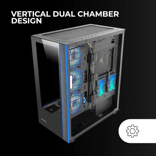 Boitier Mars Gaming MC-ULTRA Tour Gaming Custom XXL E-ATX Double Bande LED ARGB