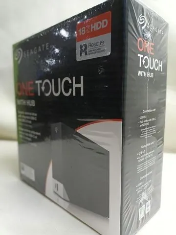 SEAGATE ONE TOUCH HUB 18TO HDD - DISQUE DUR - EXTERNE DE BUREAU - USB 3.2 GEN1 - BLACK