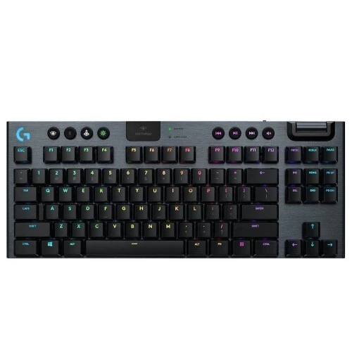 LOGITECH G915X LIGHTSPEED TKL - MECHANIQUE - SANS FIL - LOW PROFILE - QWERTY - RGB - 75% - NOIR