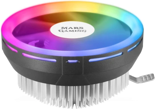 AIR COOLING MARS GAMING MCPU120 - Chroma RVB - VENTILATEUR SILENCIEUX - TDP 120W - NOIR