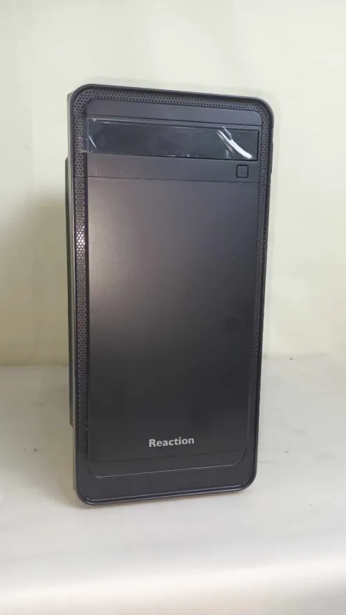 Boitier Reaction 6503 Micro ATX Case + Combo Reaction Clavier Souris KM300 - Alimentation 200W
