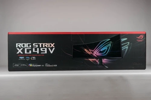 ECRAN ASUS ROG STRIX XG49VQ CURVED - 49" LED - 144 HZ - 4MS - FREESYNC - LOW LIGHT - FLICKER FREE -