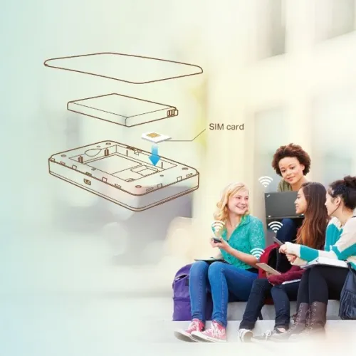 Tp-link M7350 Mobile 4G LTE WiFi  Modem - Routeur Mobile 4G 150 Mbps - WiFi - 2000 mAh