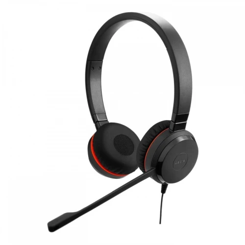 JABRA EVOLVE 20 SE FILAIRE - CASQUE AVEC MICRO PROFESSIONNEL USB - PLUG & PLAY - SUPPRESSION DE BRUIT - BLACK