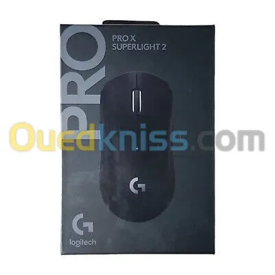 SOURIS LOGITECH G PRO X SUPERLIGHT 2 - SANS FIL - LIGHTFORCE - CAPTEUR HERO 2 - PRISE USB-C - NOIR