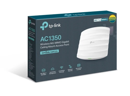 Tp-link EAP225 Point d'accès Wi-Fi AC Dual Band  AC1350 Gigabit - plafonnier 