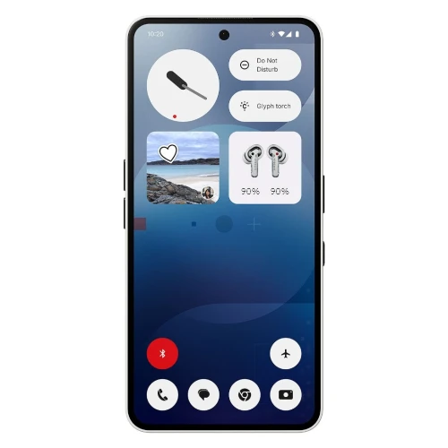 NOTHING PHONE 3A - SNAPDRAGON 7S GEN 3 - 12GO - 256 GO - DUAL SIM 5G - AMOLED 120 HZ  - WHITE & BLEU A059