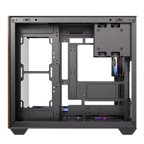 ANTEC CX800 WOOD - BOITIER PC GAMING MOYEN TOWER - 360MM ARGB - AIRFLOW - VERRE TREMPÉ - BLACK