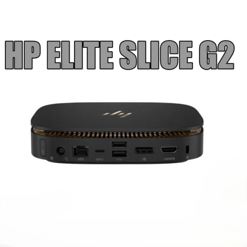 HP ELITE SLICE G2 - CORE I5-7500T VPRO 3.3 GHZ - 8GO -128GO SSD - 12.3 INCH LCD FHD TACTILE - USFF -