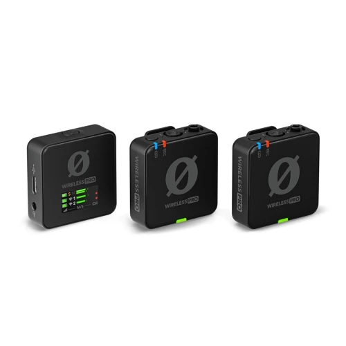 RODE WIRELESS PRO - MICROPHONE SANS FIL - ULTRA-COMPACT - 2TX + 1RX  - 3,5mm - PHONES & CAMERA