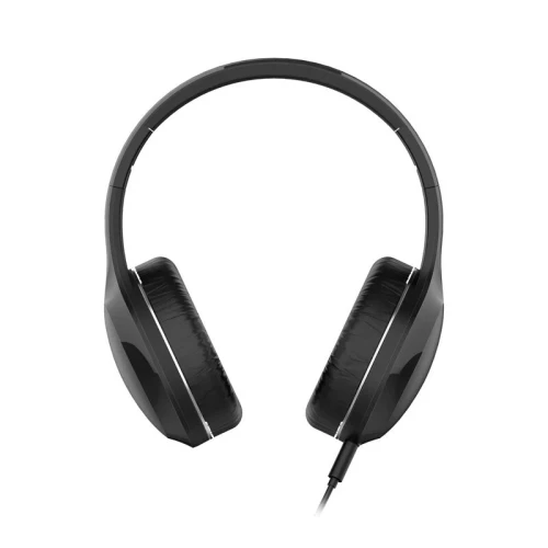 HAVIT H100D - CASQUE FILAIRE - HAUT-PARLEURS 40MM - DESIGN PLIABLE - MICROPHONE INTÉGRÉ - CONFORTABLE - BLACK