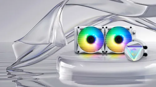 WATERCOOLING MSI MAG CORELIQUID 240R V2 - 240mm ARGB pour processeur Intel/AMD - Blanc