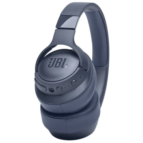 JBL Tune 760NC Casque circum-aural sans fil avec réduction de bruit - Bleu