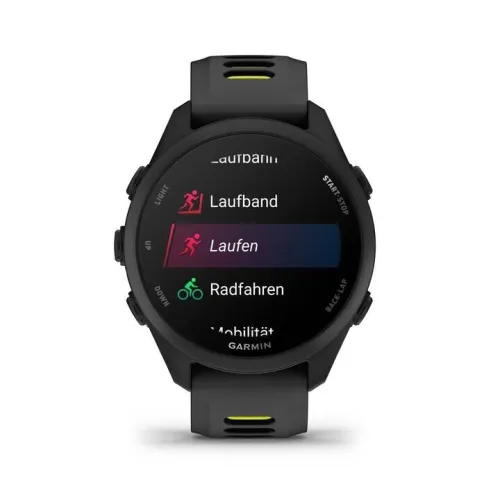 GARMIN FORERUNNER 170 - SMARTWATCH CONNECTÉE - 43mm GPS - ÉCRAN AMOLED - ENTRAÎNEMENT AVANCÉ - BLACK