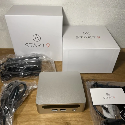 SERVEUR ONE START 9 - RYZEN 7 5825U - 16G DDR4 - 4T SSD - STARTOS - USB-C - RJ45 -HDMI - SLIVER