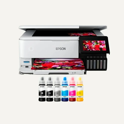 EPSON ECOTANK L8160 - IMPRIMANTE MULTIFONCTION A4 - JET D'ENCRE - RECTO VERSO - WIFI - STANDARD + PHOTO - 6 COULEURS