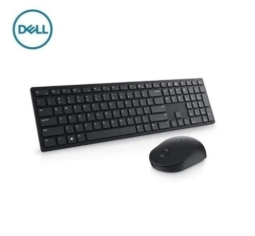 DELL PRO KM5221W COMBO - CLAVIER + SOURIS SANS FIL - WIRELESS - USB 2.4GHZ - ORIGINAL - BLACK