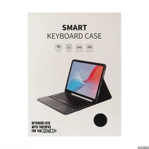 SMART KEYBOARD CASE SANS FIL AVEC TOUCHPAD - POUR TABLETTE GALAXY TAB A9+ / A11+ - USB - SCISSOR - BLACK
