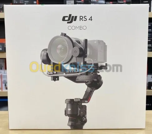 DJI RS 4 PRO COMBO - STABILISATEUR APPAREIL PHOTO - BLUETOOTH - TACTILE OLED 1.8" - 4.5KG MAX -USB-C