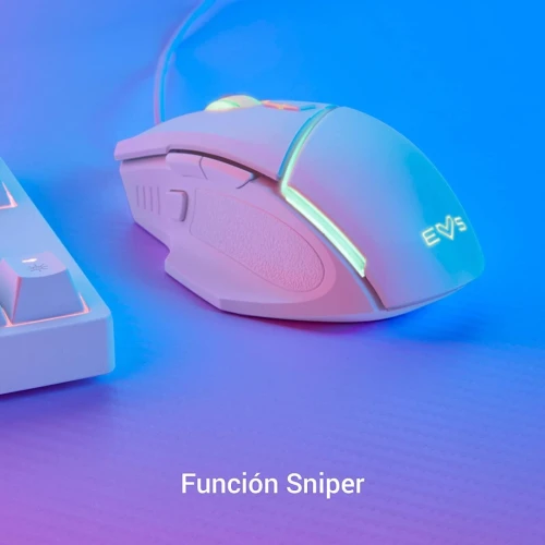 ESG M2 Sniper-Ninja Souris Gaming avec 8 boutons Led Rgb