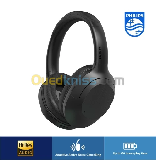 CASQUE PHILIPS 8000 SERIES TAH8856 - BLUETOOTH - NOISE CANCELING PRO - NOIR 
