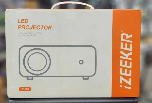 IZEEKER IPL320 - VIDEOPROJECTEUR PORTABLE 12000 LUMENS 1080P - BLUETOOTH - HOME CINÉMA  -HDMI USB  