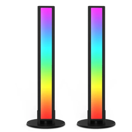 AMBIANCE LIGHT BARS - SMART 2 LIGHT - LED BEDROOM - MUSIC RECREATION - RGBIC - USB - APPLICATION -