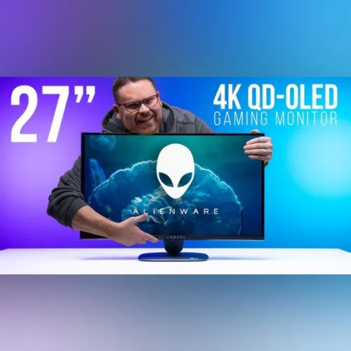 ECRAN DELL ALIENWARE AW2725Q - 27" 4K UHD - 240HZ - QD-OLED - 0.03MS - G-SYNC - HDR- DOLBY - BLACK