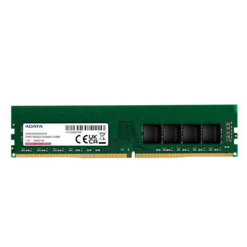 RAM ADATA 16GB DDR4 DESKTOP - UDIMM 3200MHZ - INTEL & AMD - CAS 1.2V - 288-PIN DIMM
