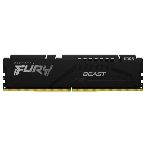 KINGSTON FURY BEAST - 16GO DDR5 - 1 BARRETTE DE 16GO - 5200MHZ CL40 - XMP 3.0 - AMD/INTEL - BLACK