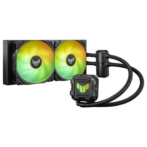 ASUS TUF GAMING LC II 240 ARGB - 2 FAN 120 MM - TUBE RENFORCÉ - MULTI SOCKET - AURA SYNC