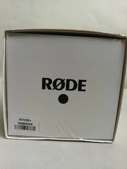 RODE NT-USB+ PROFESSIONAL USB MICROPHONE - POUR PC & SMARTEPHONE - BLACK