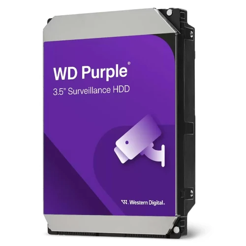 WD PURPLE 2TB SURVEILLANCE - DISQUE DURE HDD 3,5" - SATA 6GB/S - 5400 RPM - 64Mo - WD23PURZ