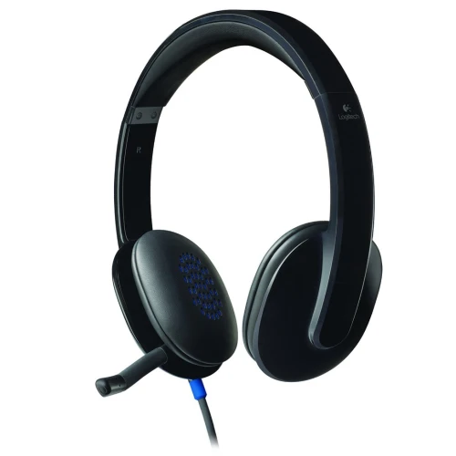 LOGITECH H540 - CASQUE MICRO USB - STÉRÉO NUMÉRIQUE - PC ET LAPTOP - MICROPHONE ANTI-BRUIT - BLACK