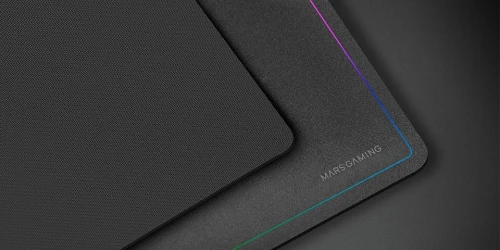 MARS GAMING MMP124 - TAPIS DE SOURIS GAMING - TEXTURÉ 36 x 26 cm - ANTIDERAPANT - BLACK