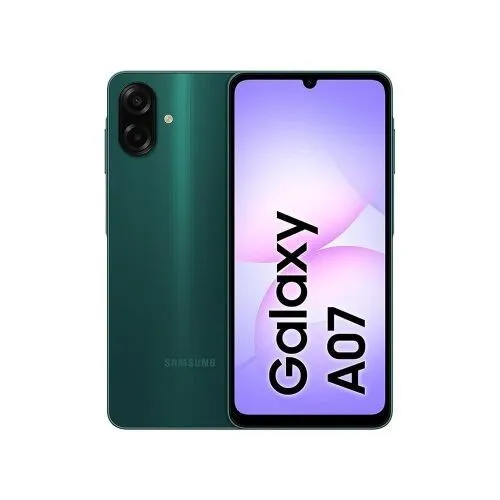 SAMSUNG GALAXY A07 - MEDIATEK HELIO G99 - 4GO - 64GO - DUAL SIM - 6.7"PLS LCD - 5000 MAH - USB-C BLACK 