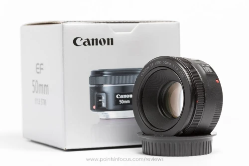 Objectif CANON EF 50MM F/1.8 STM - Lens pour Monture EF Portrait Reportage 