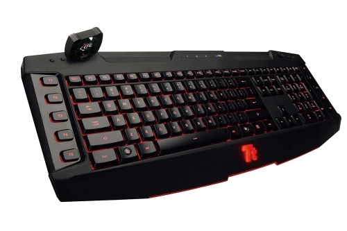 Tt eSPORTS by Thermaltake Challenger Pro Clavier USB rétroéclairage rouge