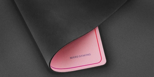 MARS GAMING MMP124 - TAPIS DE SOURIS GAMING - TEXTURÉ 36 x 26 cm - ANTIDERAPANT - BLACK