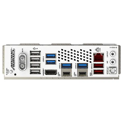 GIGABYTE X870E AORUS ELITE WIFI7 ICE - CARTE MÈRE ATX - SOCKET AM5 - 4xDDR5 - BLUETOOTH - WHITE