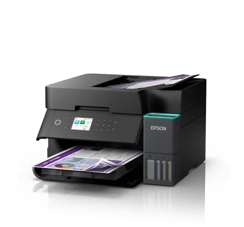 EPSON ECOTANK L6370 - IMPRIMANTE MULTIFONCTION - ADF RECTO VERSO AUTOMATIQUE - WIFI - PRECISIONCORE - BLACK