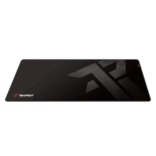 TEMPEST GAMING MOUSE PAD - 900 MM X 400 MM - TEXTURÉ ANTIDERAPANT - CONFORTABLE XXL - BLACK  