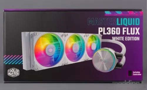 COOLER MASTER MASTERLIQUID PL360 FLUX - WATERCOOLING RGB WHITE - INTEL ET AMD - 3 FAN LED 120mm