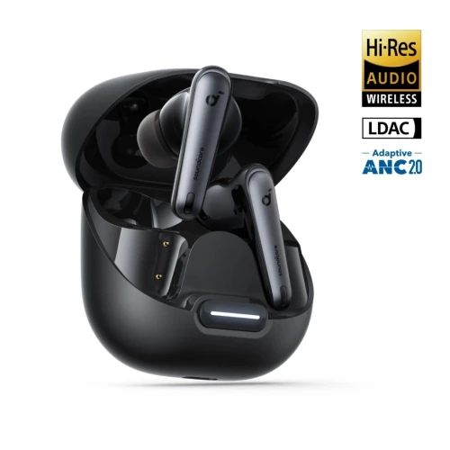 SOUNDCORE BY ANKER LIBERTY 4 NC - TRUE WIRELESS ANC EARBUDS -  BLUETOOTH - IOS /ANDROID - BLACK