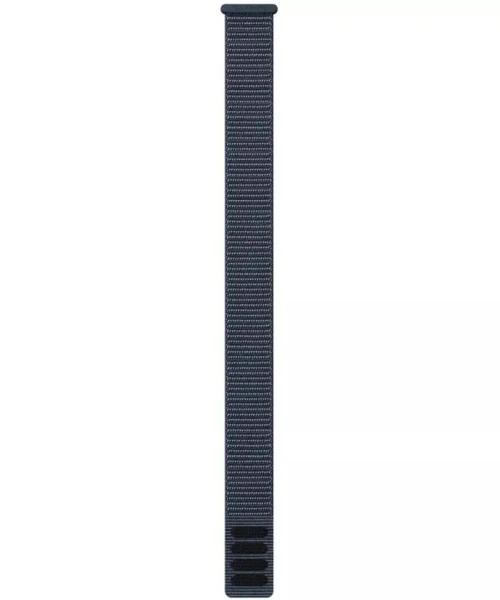 BRACELET GARMIN ULTRAFIT NYLON STRAP 22MM - QUICK RELEASE - BRACELET SPORT PREMIUM - NYLON TISSÉ - GRANITE BLUE