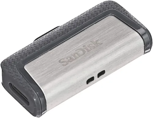 SanDisk Ultra 32 GB Dual DriveType-C USB 3.0 Flash, Silver