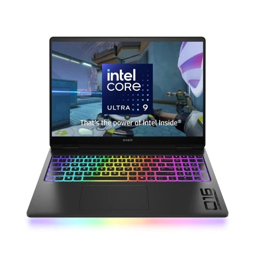 HP OMEN MAX 16 - ULTRA 9 275HX - 32GO - 1TO - 16" WQXGA 2.5K - RTX 5090 24GO - RÉTROÉCLAIRÉ - BLACK