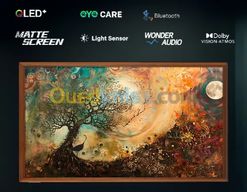 IRIS WALLPAPER TV Z8030 65" - QLED 4K - LIGHT SENSOR - DOLBY VISION - EYE CARE - MATTE SCREEN -HDRID