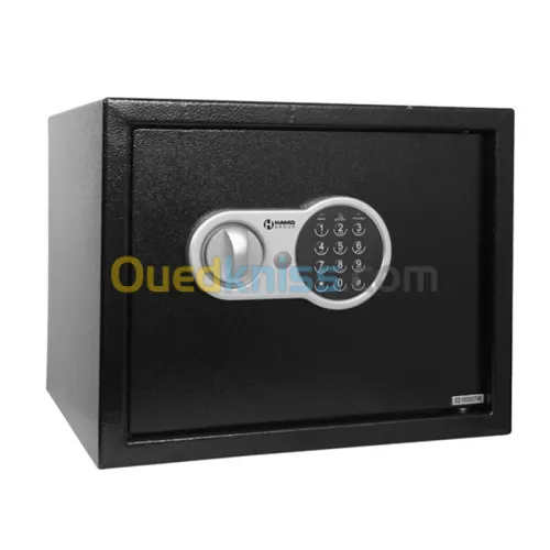 COFFRE FORT SE-S30EV - ACIER DURABLE - 40x32x32 cm - PANNEAU ÉLECTRONIQUE - SÉCURITÉ MAXIMALE -NOIR